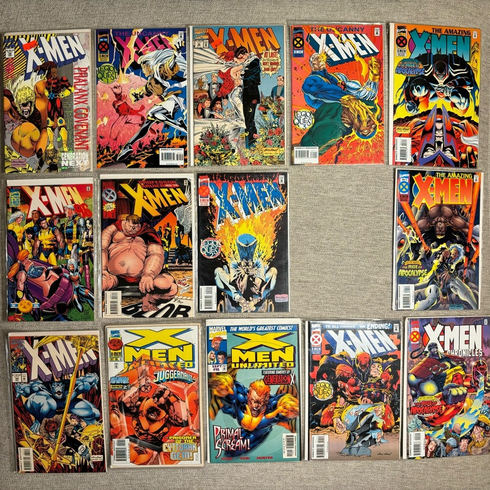 Marvel Comic Books X-Men